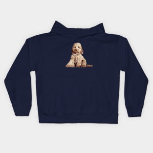 Cavoodle Labradoodle Cockapoo Mini Poodle x Cute Puppy Dog Kids Hoodie